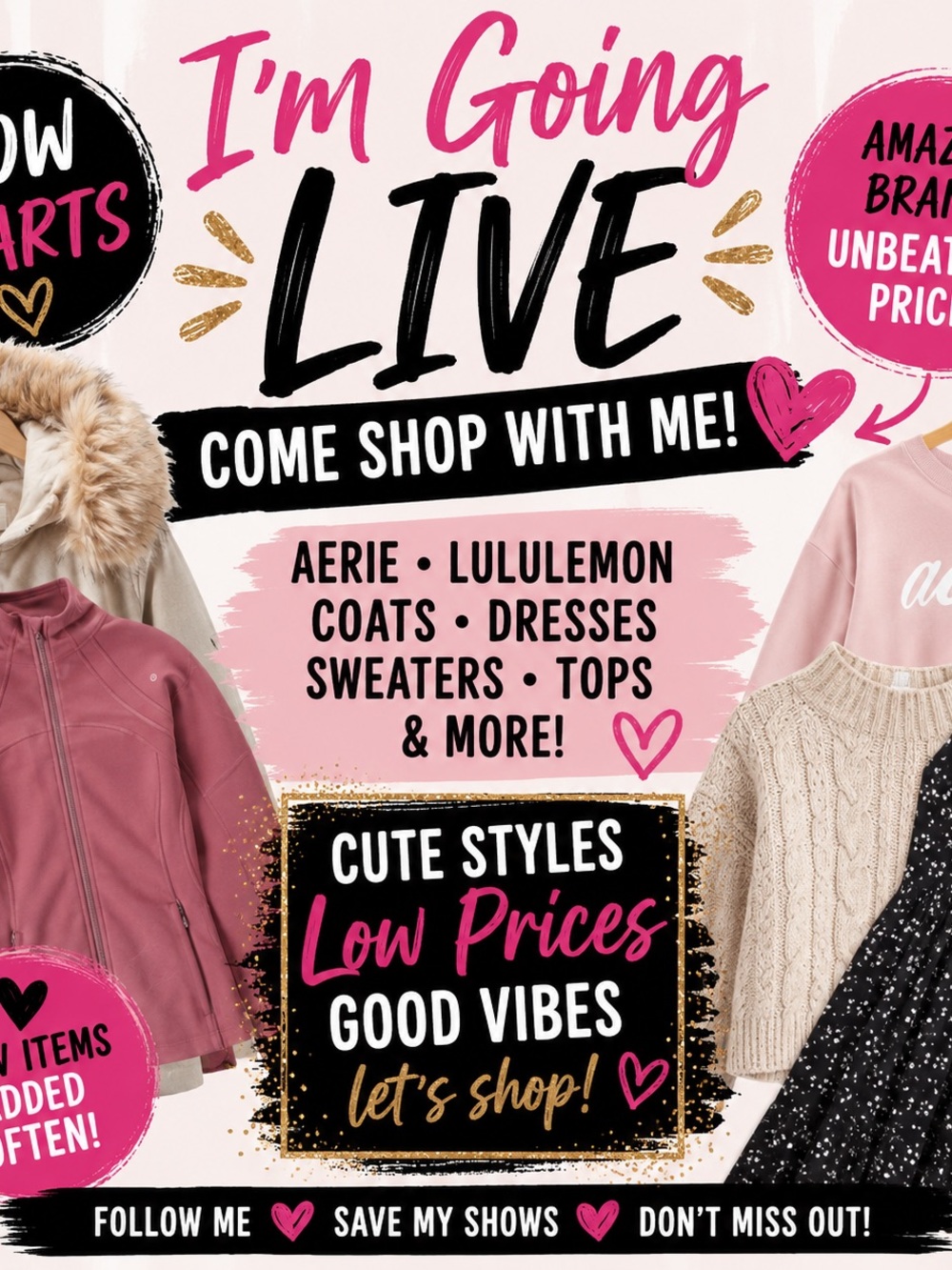 Live Shopping Event